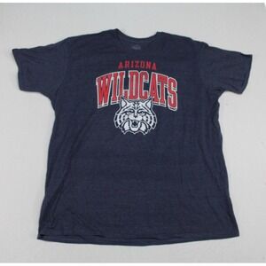 Rivalry‎ Threads 91 Men Blue Shirt Arizona Wildcats Short Sleeve Crew Neck XXL